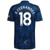 Officiële Voetbalshirt Manchester United Bruno Fernandes 18 Derde 2021-22 - Heren